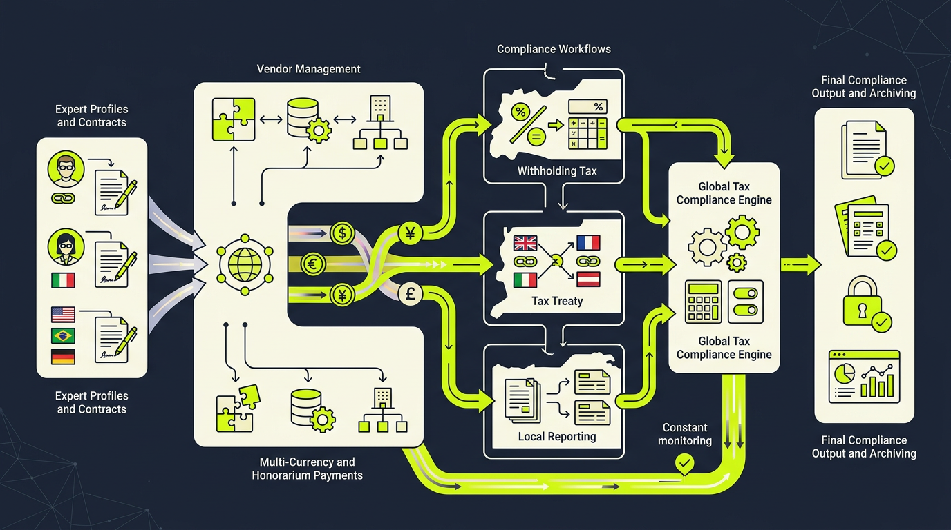 Expert Honorarium Payments, Global Compliance - illustration 2