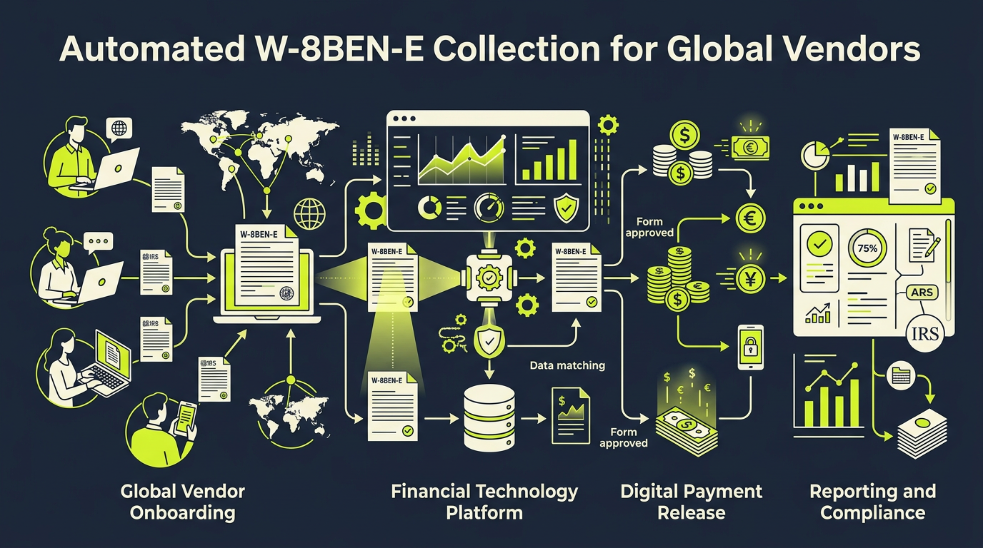 How to Automate W-8BEN-E Collection for Global Vendors - illustration 1